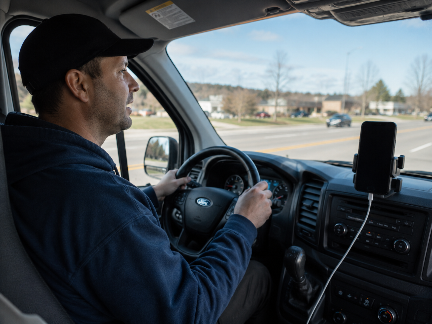 Hands-free language learning in the car